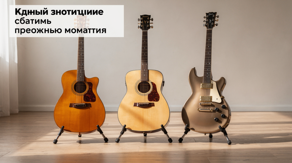 Как выбрать первую гитару для обучения: акустика, электро, классика